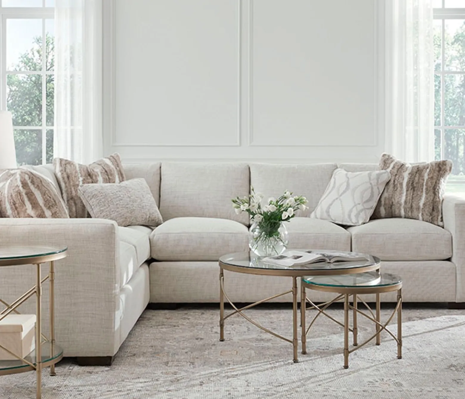 Harmony 2-Piece Sectional - RAF Sofa, LAF Sofa Return
