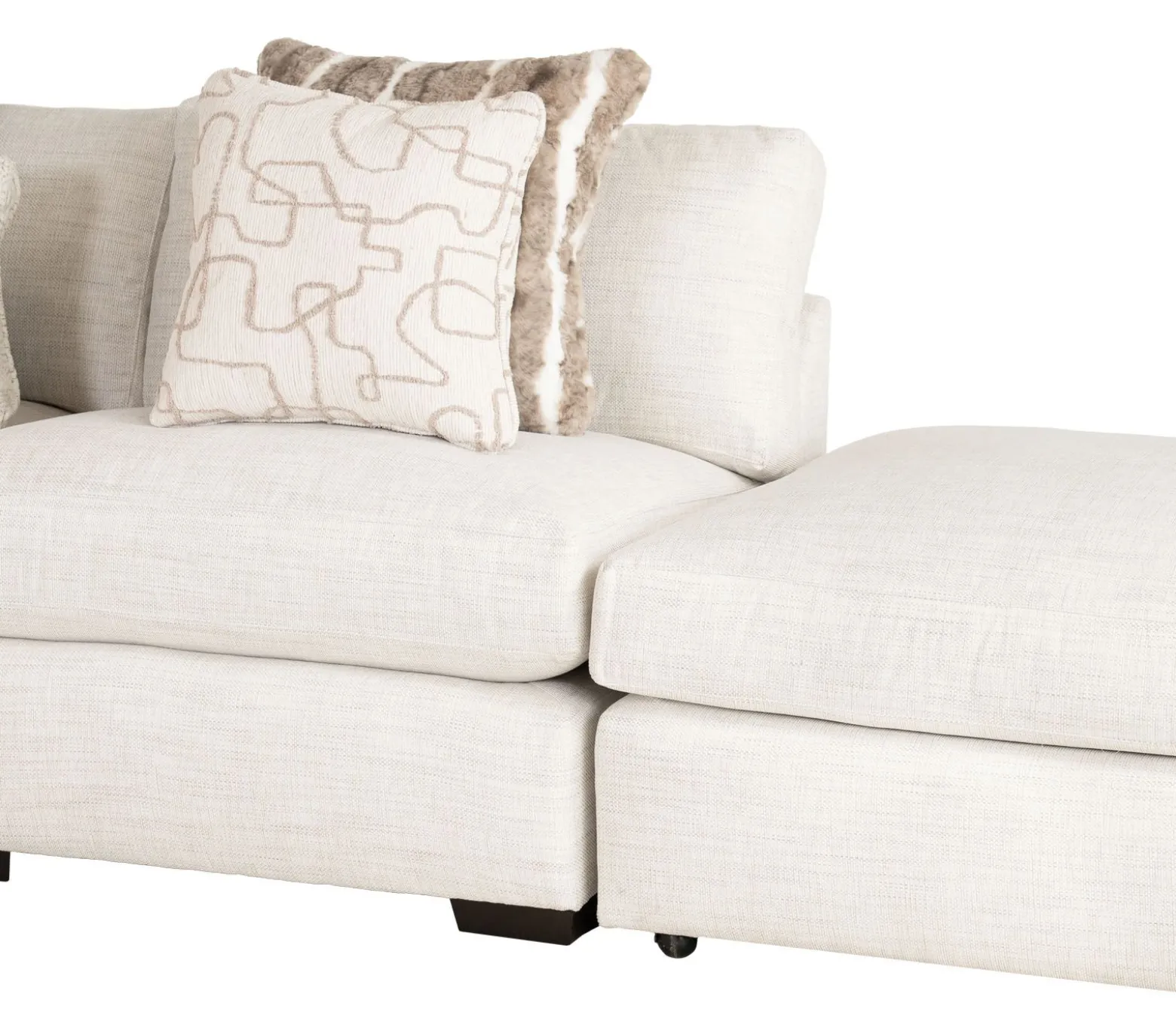 Harmony 4-Piece Sectional - LAF Sofa, Corner, Armless 1/2, Bumper