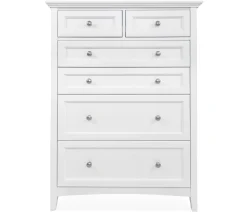 Henderson 6-Drawer Chest - Snowbound White