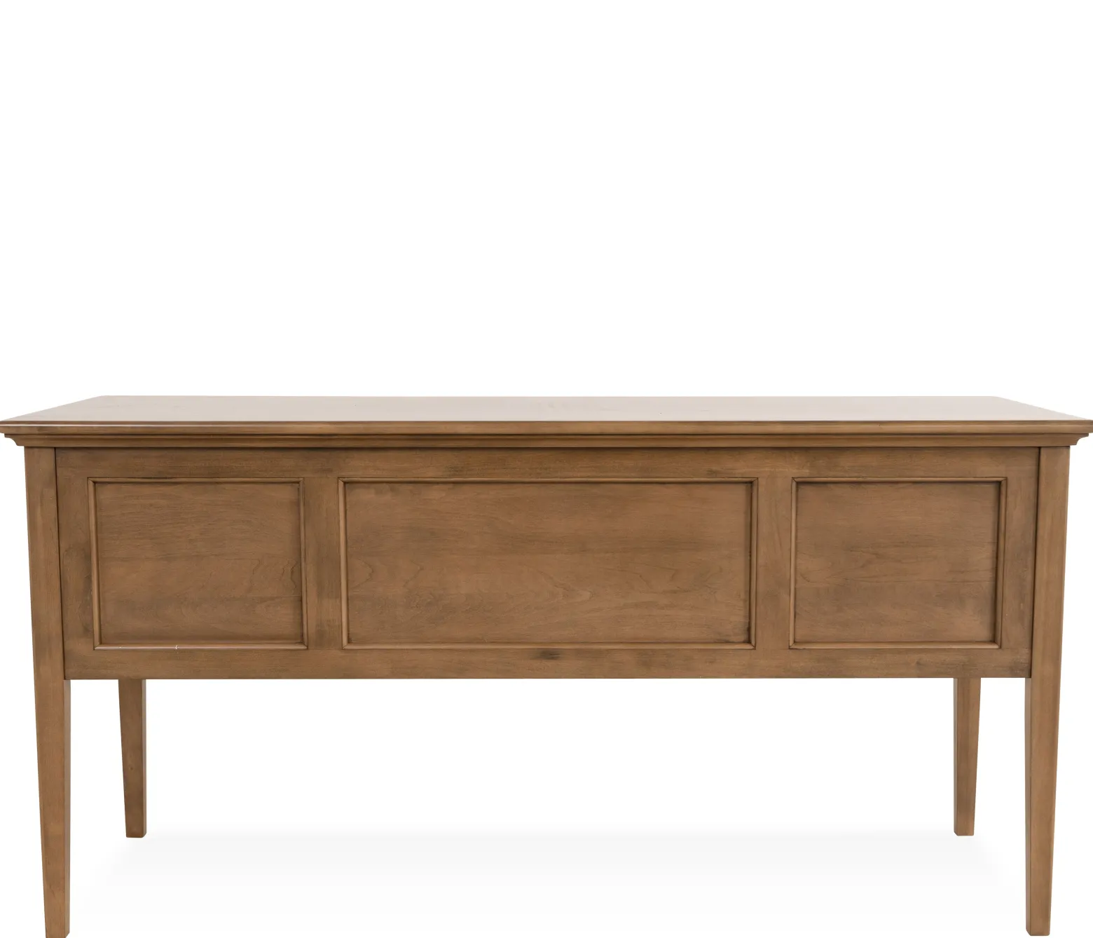 Henderson 4-Drawer Desk - Pecan