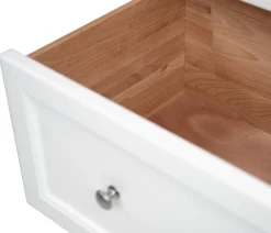 Henderson Queen Platform Storage Bed - Snowbound