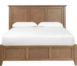 Henderson Queen Storage Bed - Pecan