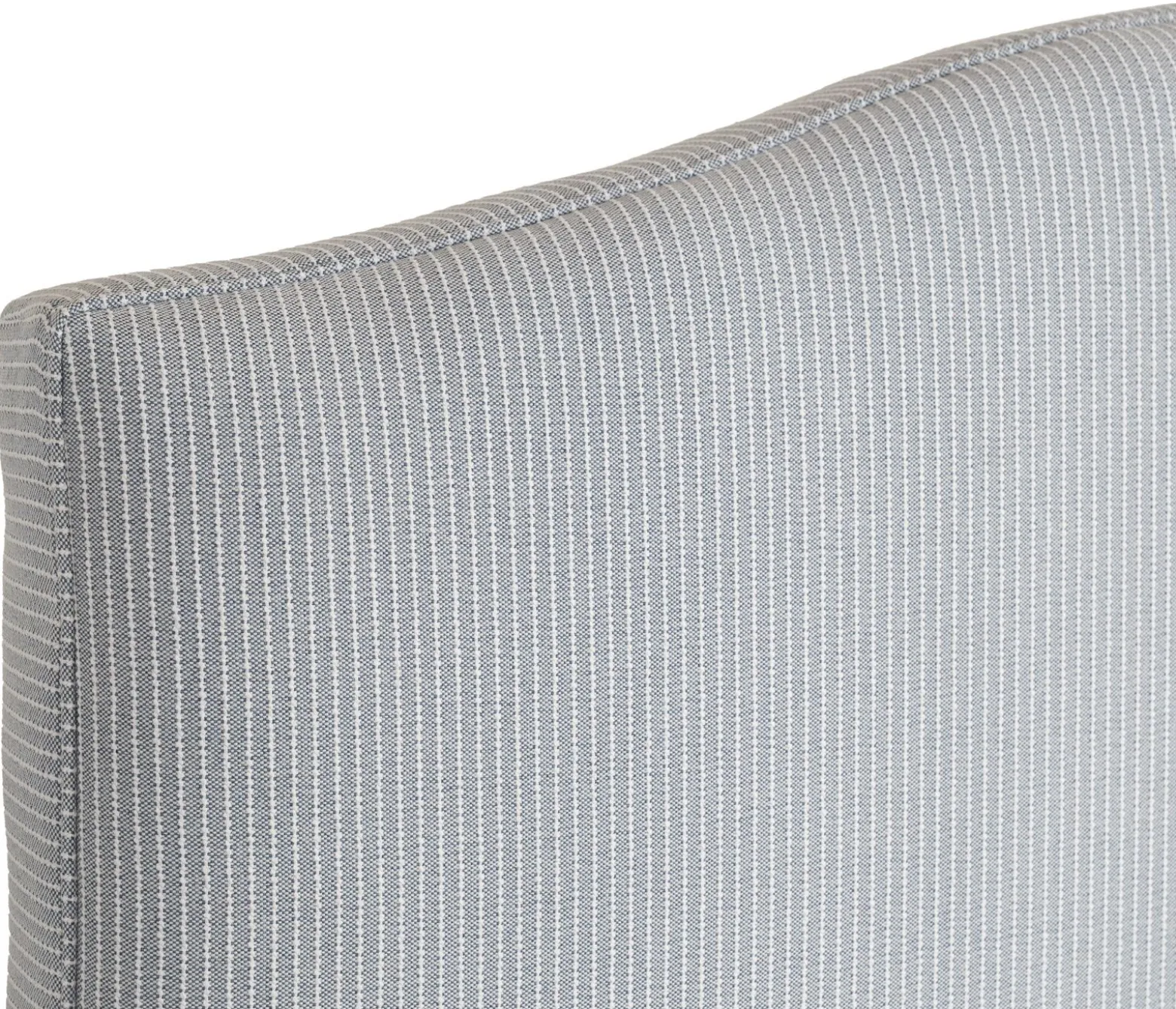 Jessica Queen Bed - Navy Stripe