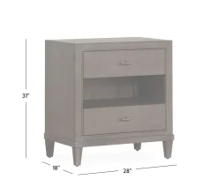 Lancaster 2-Drawer Nightstand