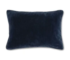 Loom Navy Kidney Pillow