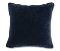 Loom Navy Pillow - 18 Inch