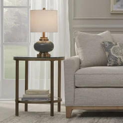 Lydia Round End Table