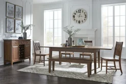 Montgomery Dining Bench - Chestnut