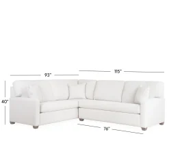 Newman 2-Piece Sectional - RHF Arm Sofa & LHF Corner Sofa