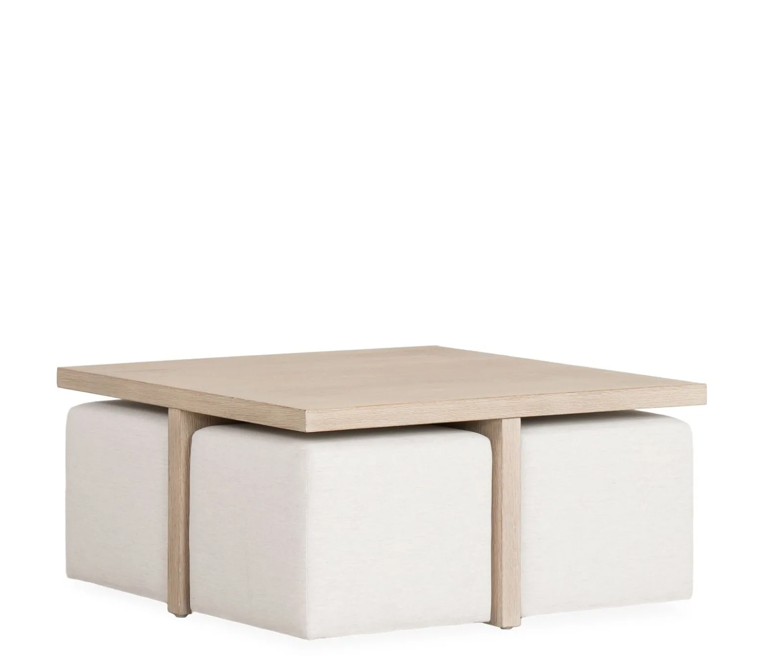 Oasis Bunching Coffee Table & Ottomans