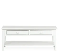 Outer Banks Coffee Table - Pure White