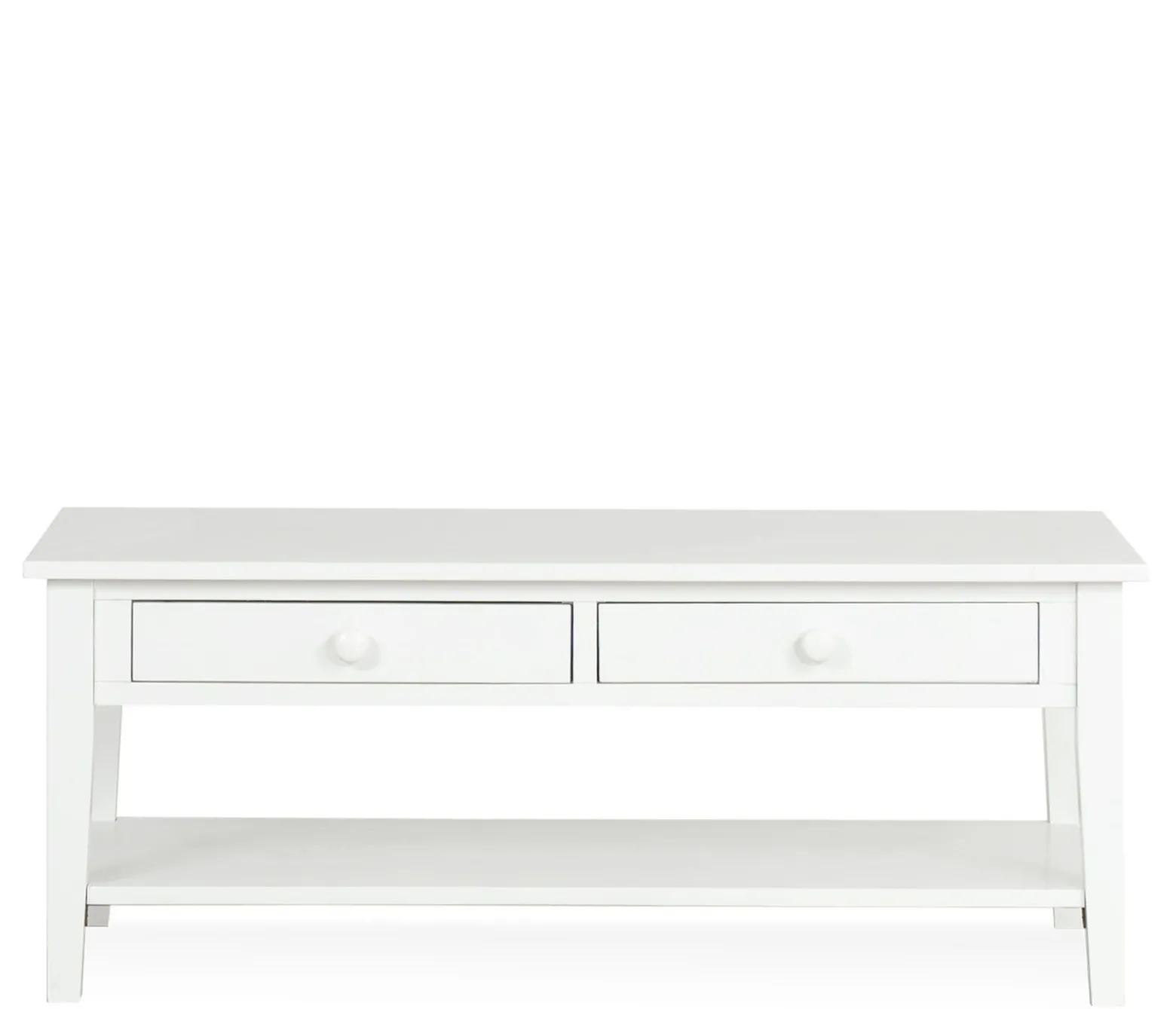 Outer Banks Coffee Table - Pure White