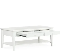 Outer Banks Coffee Table - Pure White