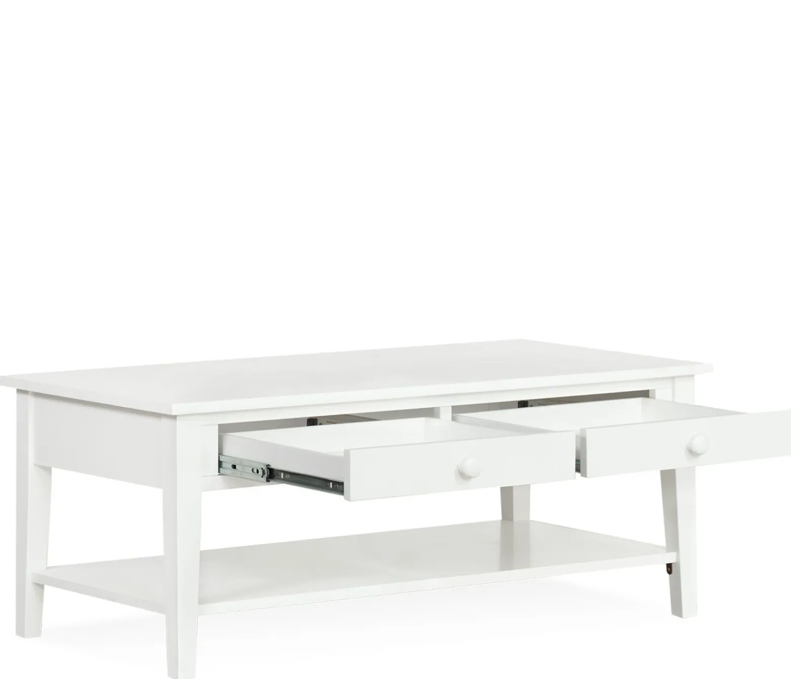 Outer Banks Coffee Table - Pure White