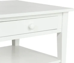 Outer Banks Coffee Table - Pure White