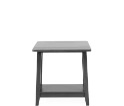 Outer Banks Drop Leaf Side Table - Heather Gray
