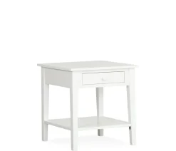 Outer Banks End Table - Pure White