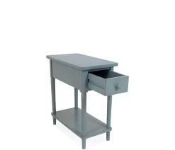 Outer Banks Narrow Side Table - Ocean Blue