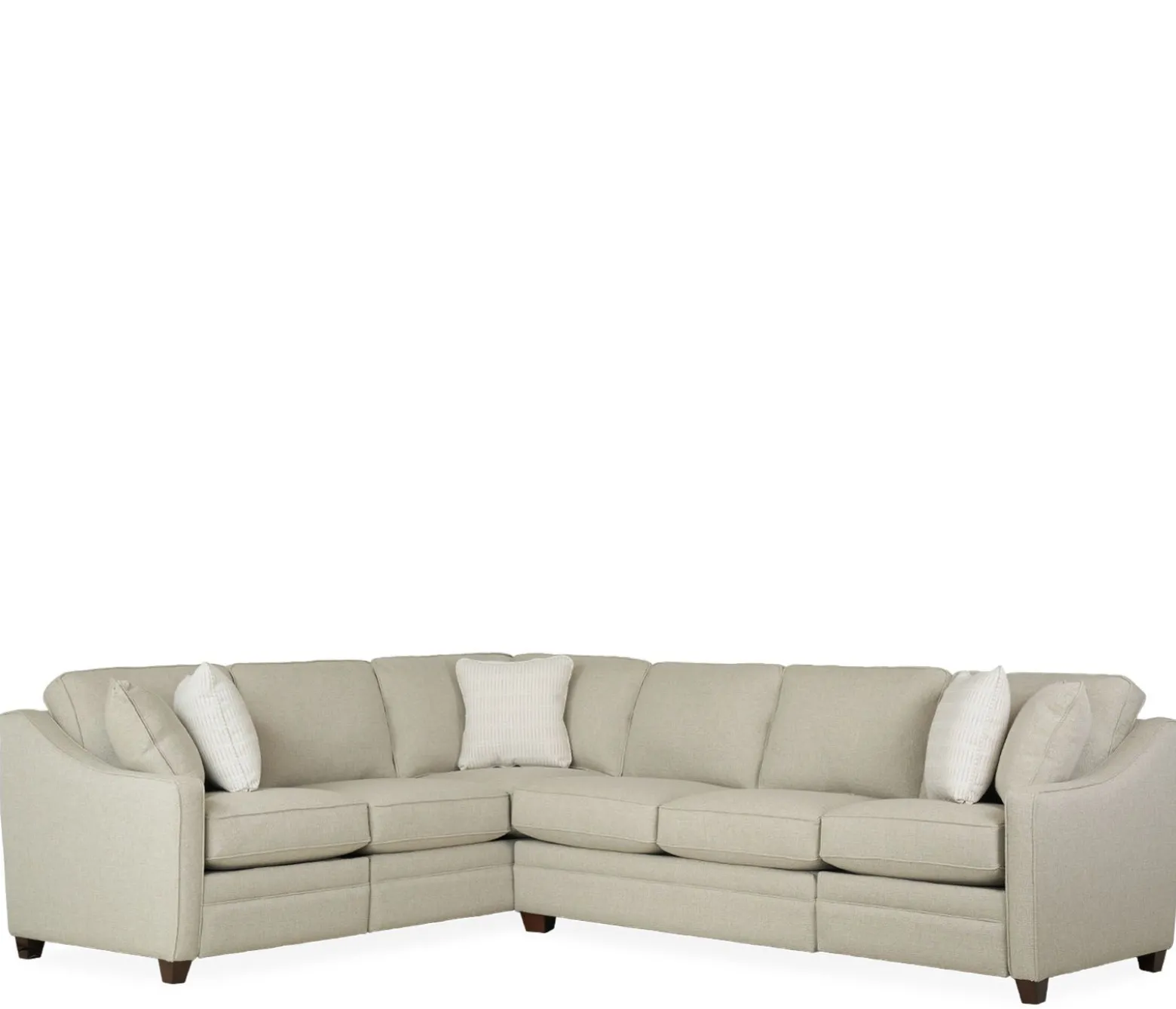 Oxford 2 PC Large Power Sectional LAF Sofa w/corner & RAF Sofa