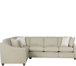 Oxford 2 PC Large Power Sectional LAF Sofa w/corner & RAF Sofa