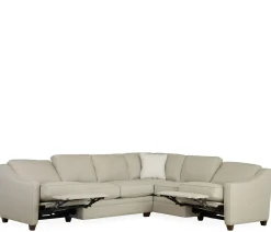 Oxford 2 PC Large Power Sectional RAF Sofa w/ corner & LAF Sofa