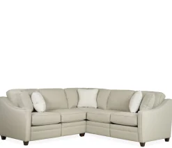 Oxford 2 PC Small Power Sectional RAF Sofa w/corner & LAF Loveseat