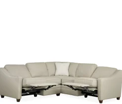 Oxford 2 PC Small Power Sectional RAF Sofa w/corner & LAF Loveseat