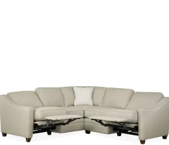 Oxford 2 PC Small Power Sectional LAF Sofa w/ corner & RAF Loveseat