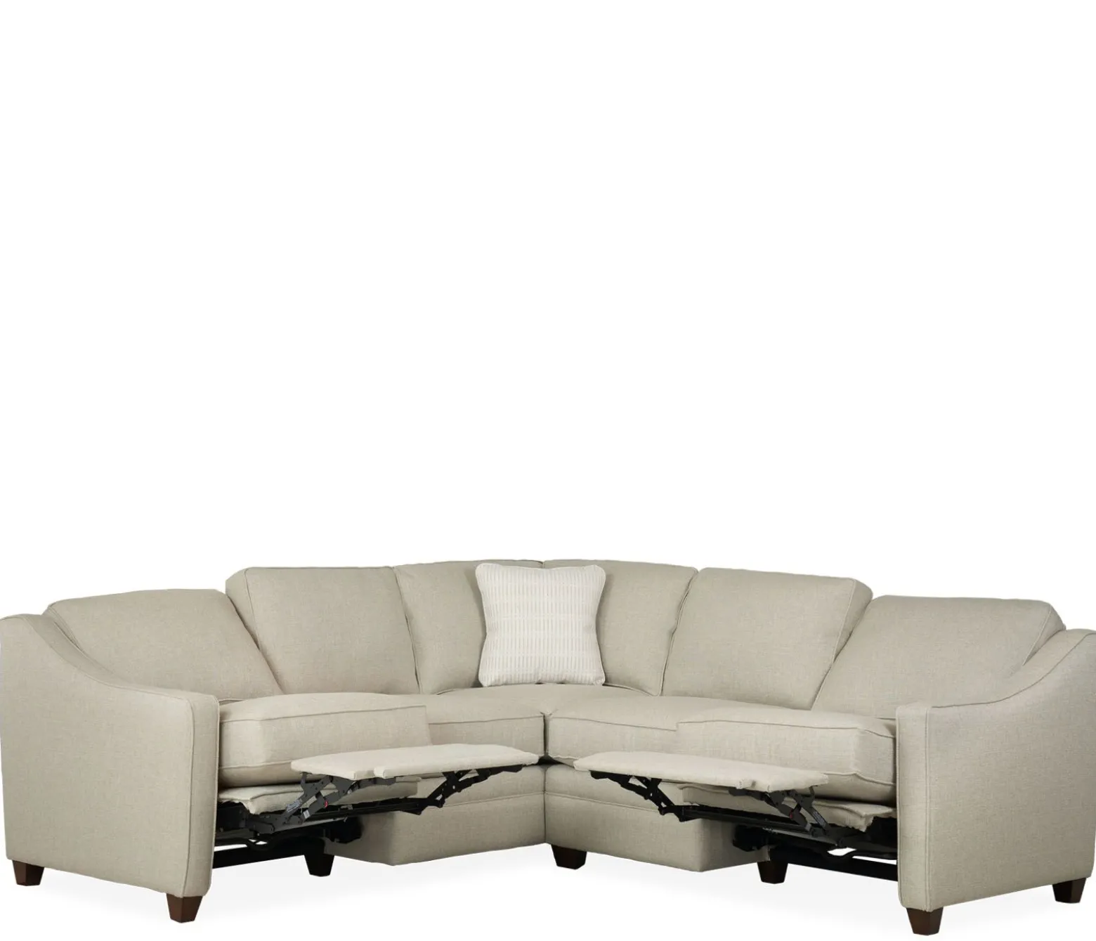 Oxford 2 PC Small Power Sectional LAF Sofa w/ corner & RAF Loveseat