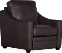 Oxford Leather Power Recliner