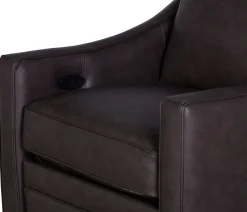 Oxford Leather Power Recliner