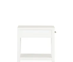 Palisades End Table - White