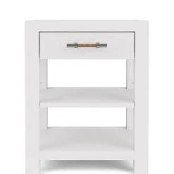 Palisades One Drawer Nightstand - White