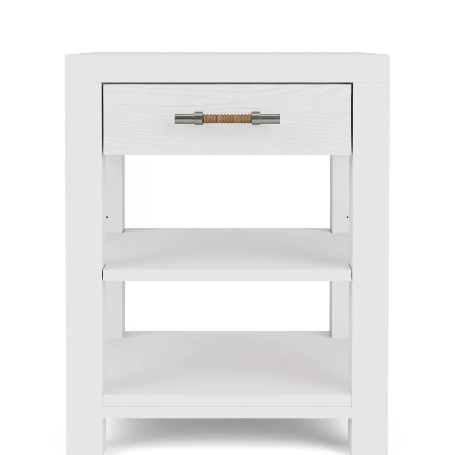 Palisades One Drawer Nightstand - White