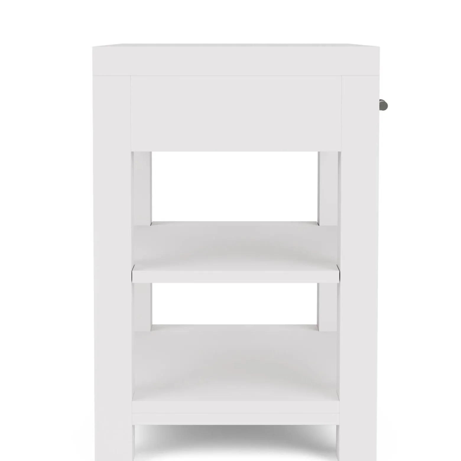 Palisades One Drawer Nightstand - White