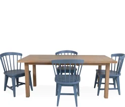 Palisades 5-Piece Dining Set - Cabana Blue Chairs
