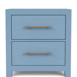 Palisades Two Drawer Nightstand - Blue