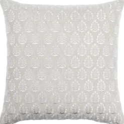 Palm Pillow - Ivory