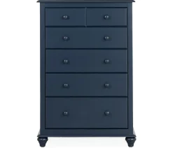 Pocasset 5-Drawer Chest - Denim