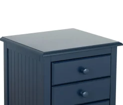 Pocasset 3-Drawer Nightstand - Denim