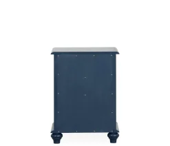 Pocasset 3-Drawer Nightstand - Denim