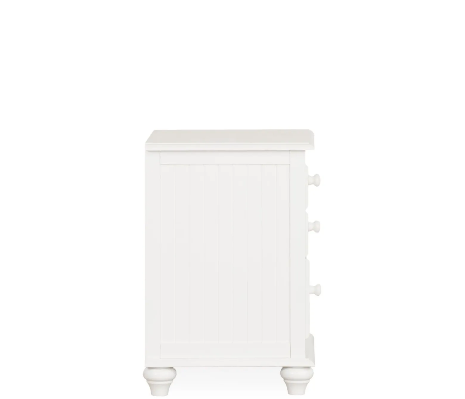 Pocasset 3-Drawer Nightstand - White