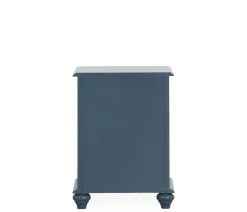 Pocasset 3-Drawer Nightstand - Celeste Navy