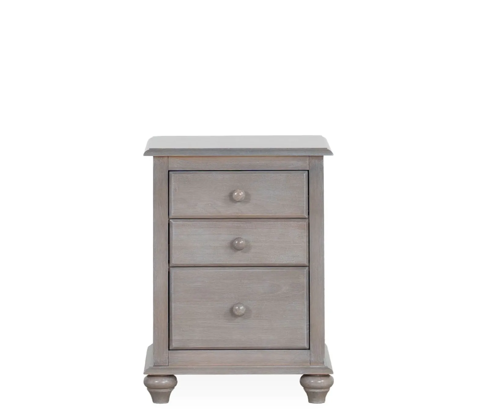 Pocasset 3-Drawer Nightstand - Driftwood
