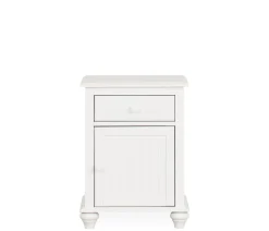 Pocasset 1-Drawer Nightstand - White
