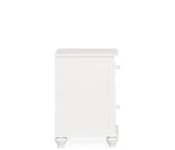 Pocasset 1-Drawer Nightstand - White