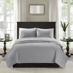 Quebec Reversible 3-Piece Coverlet Set - Full/Queen