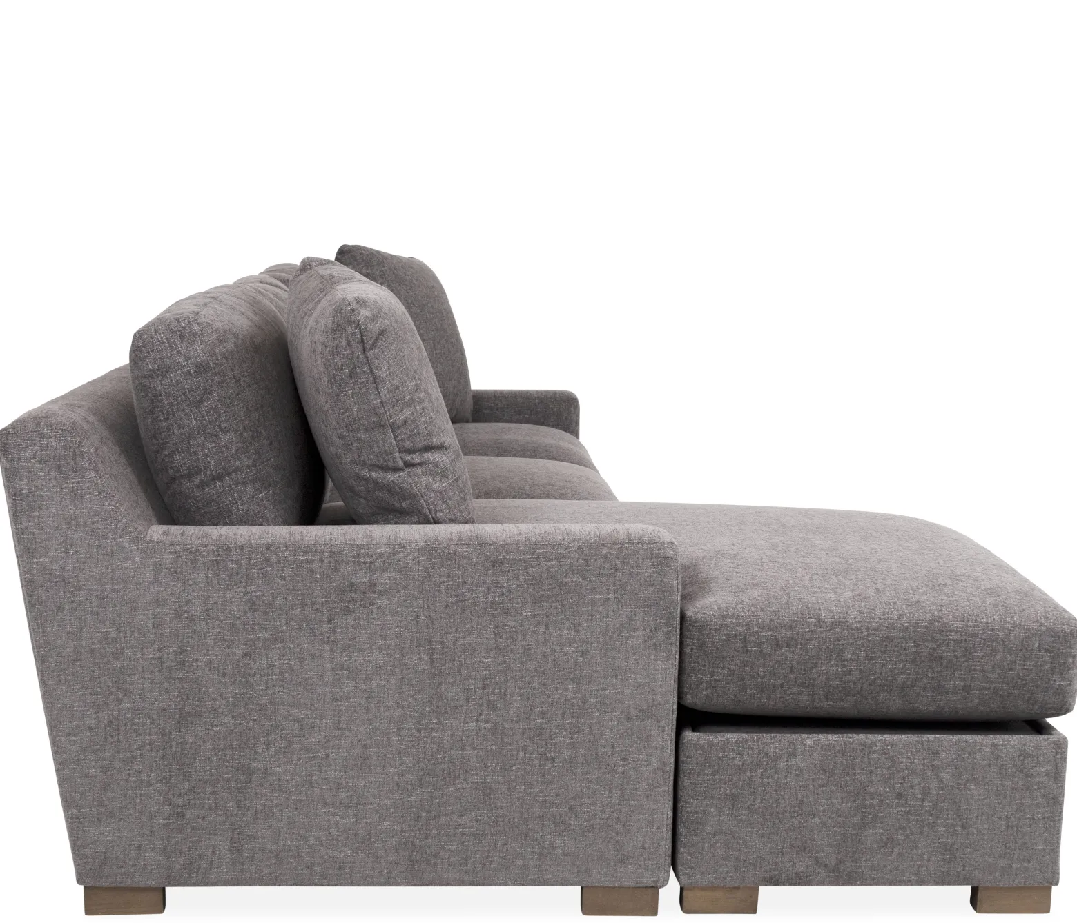 Ridley Sofa with Chaise Cushion and Floating Storage Box