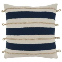 Rope Applique Pillow