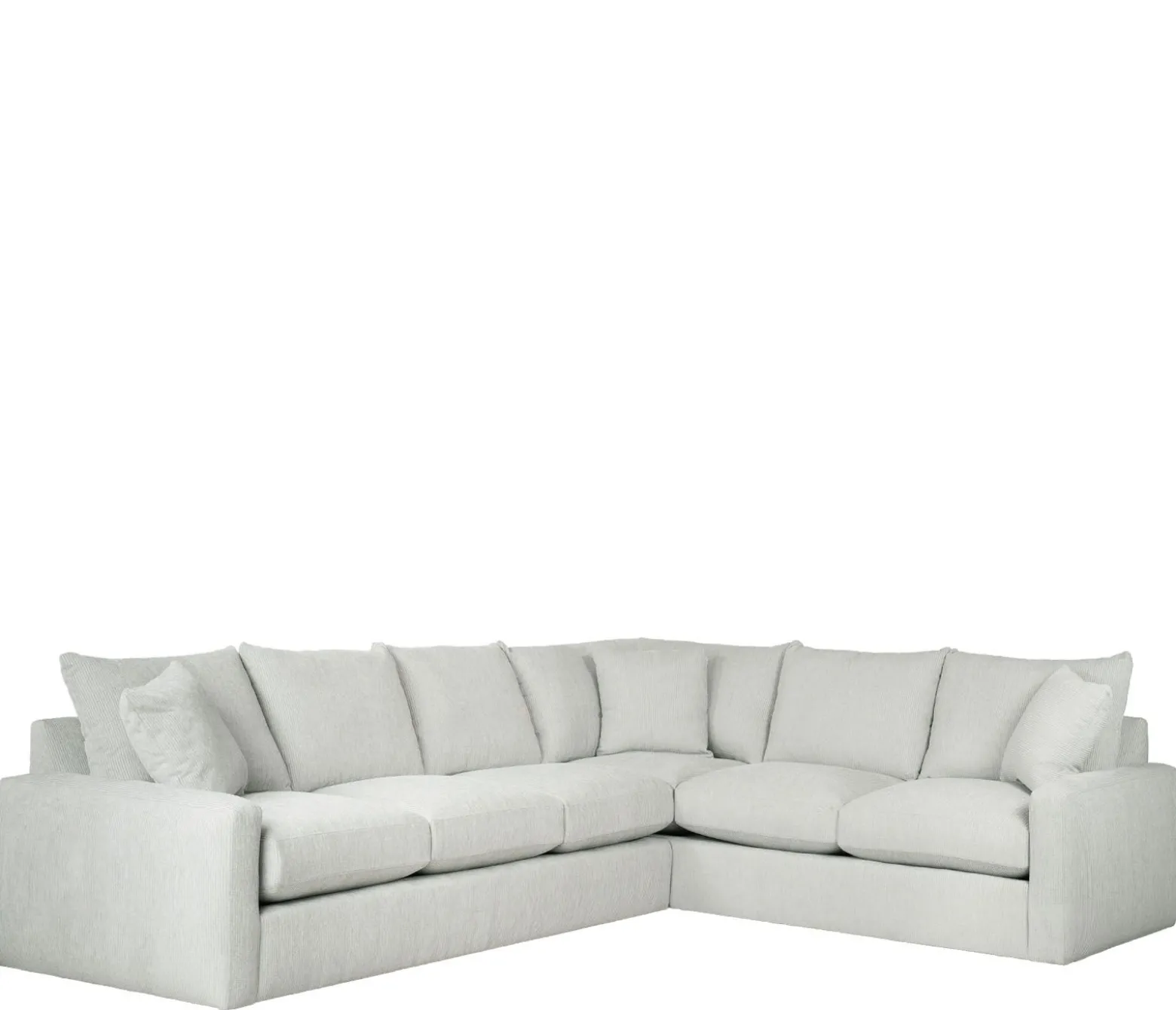 Santana 2-Piece Large Sectional - LSE 3 Seat Corner with RSE 3 Seat End